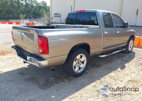 2007 Dodge Ram 1500 Slt из США, поврежденный, VIN 1D7HA18P87S141779